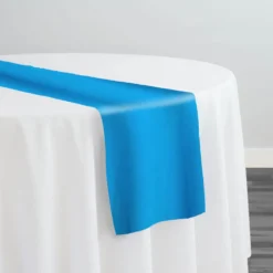 Scuba (Wrinkle-Free) Table Runner in Turquoise 1142