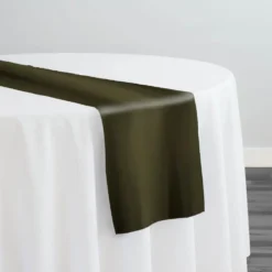 Scuba (Wrinkle-Free) Table Runner in Olive