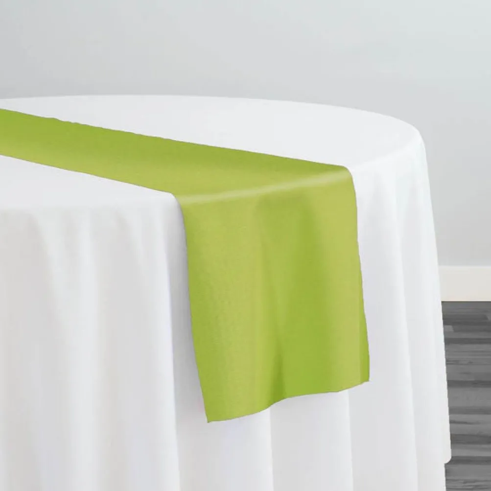 Scuba (Wrinkle-Free) Table Runner in Apple Green 504
