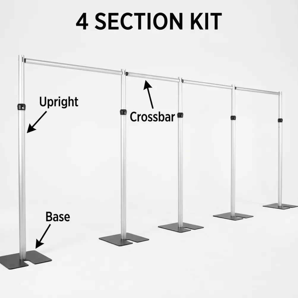 4 Section (28-48 FT Wide)