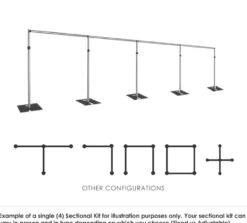 4 Section (28-48 FT Wide)