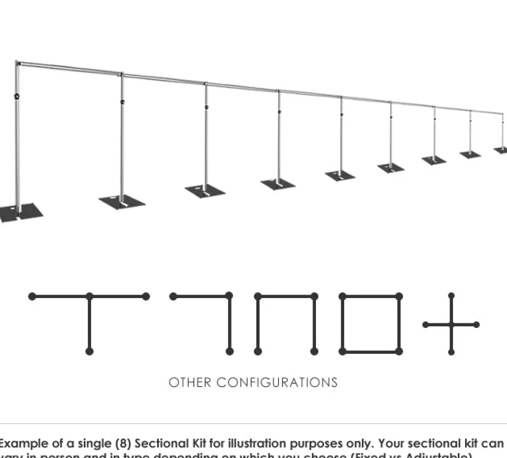 8 Section (56-96 FT Wide)