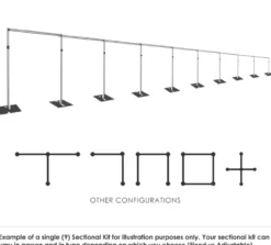 9 Section (63-108 FT Wide)