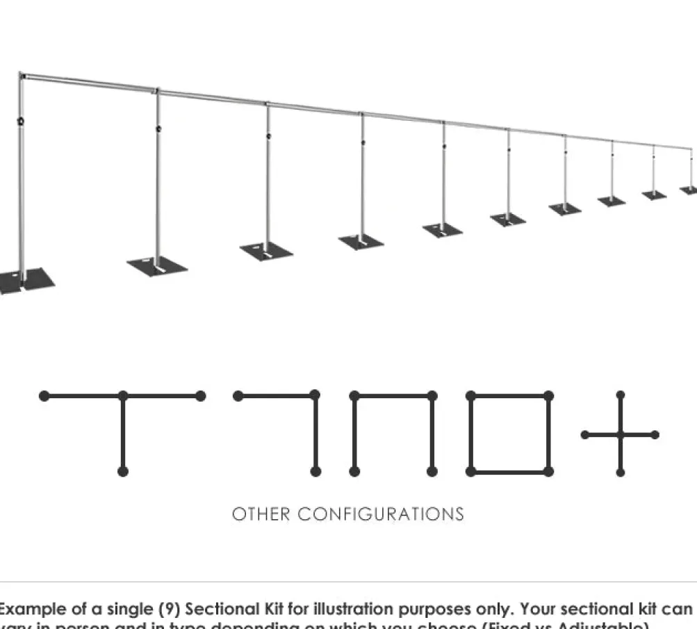 9 Section (63-108 FT Wide)