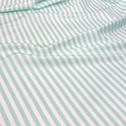 Seersucker (Poly Print) Table Napkin in Teal Green