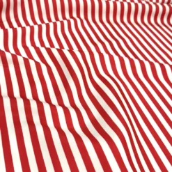 Seersucker (Poly Print) Table Napkin in Red