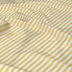 Seersucker (Poly Print) Table Napkin in Yellow