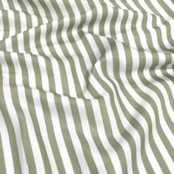 Seersucker (Poly Print) Table Runner in Sage