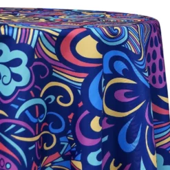 70's Funk (Poly Print) Table Linen