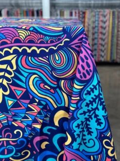 70's Funk (Poly Print) Table Linen