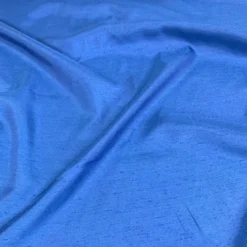 Shantung Satin (Reversible) Table Linen in Ocean Blue
