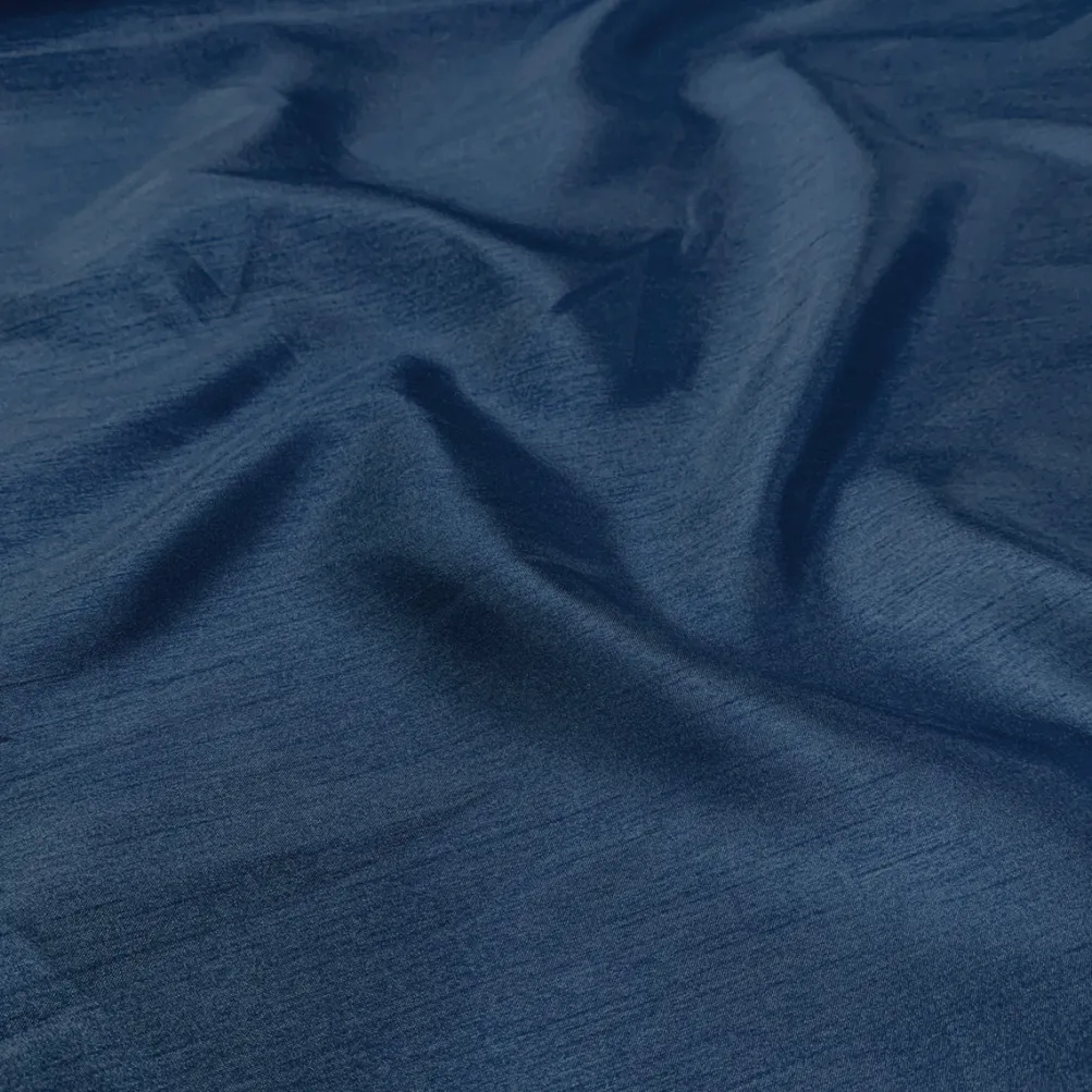 Shantung Satin (Reversible) Table Linen in Teal