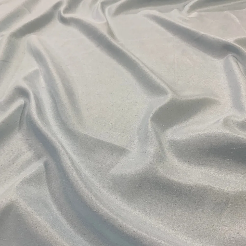 Shantung Satin (Reversible) Table Linen in White