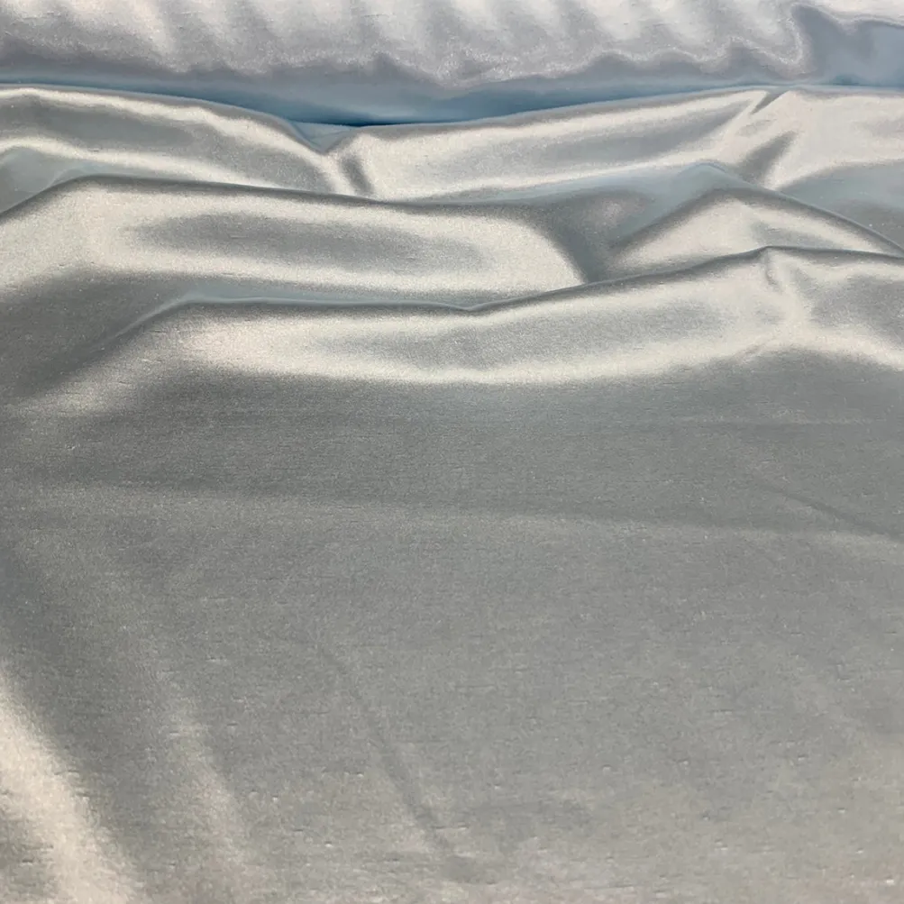 Shantung Satin (Reversible) Table Linen in White