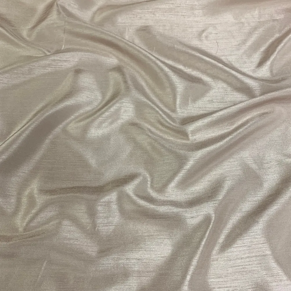 Shantung Satin (Reversible) Table Linen in Ivory