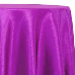Shantung Satin (Reversible) Table Linen in Magenta
