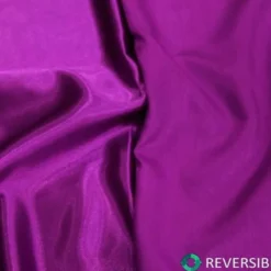 Shantung Satin (Reversible) Table Linen in Magenta