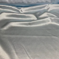 Shantung Satin (Reversible) Table Runner in Baby Blue