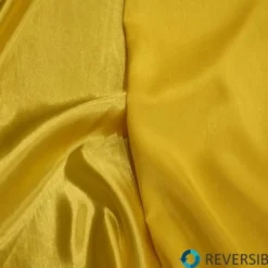 Shantung Satin (Reversible) Table Runner in Yellow