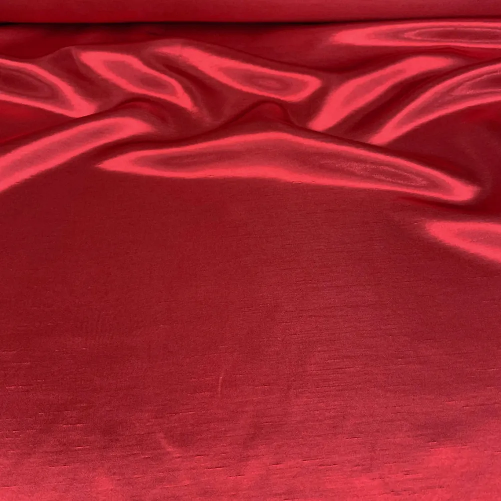 Shantung Satin (Reversible) Table Runner in Red Dk