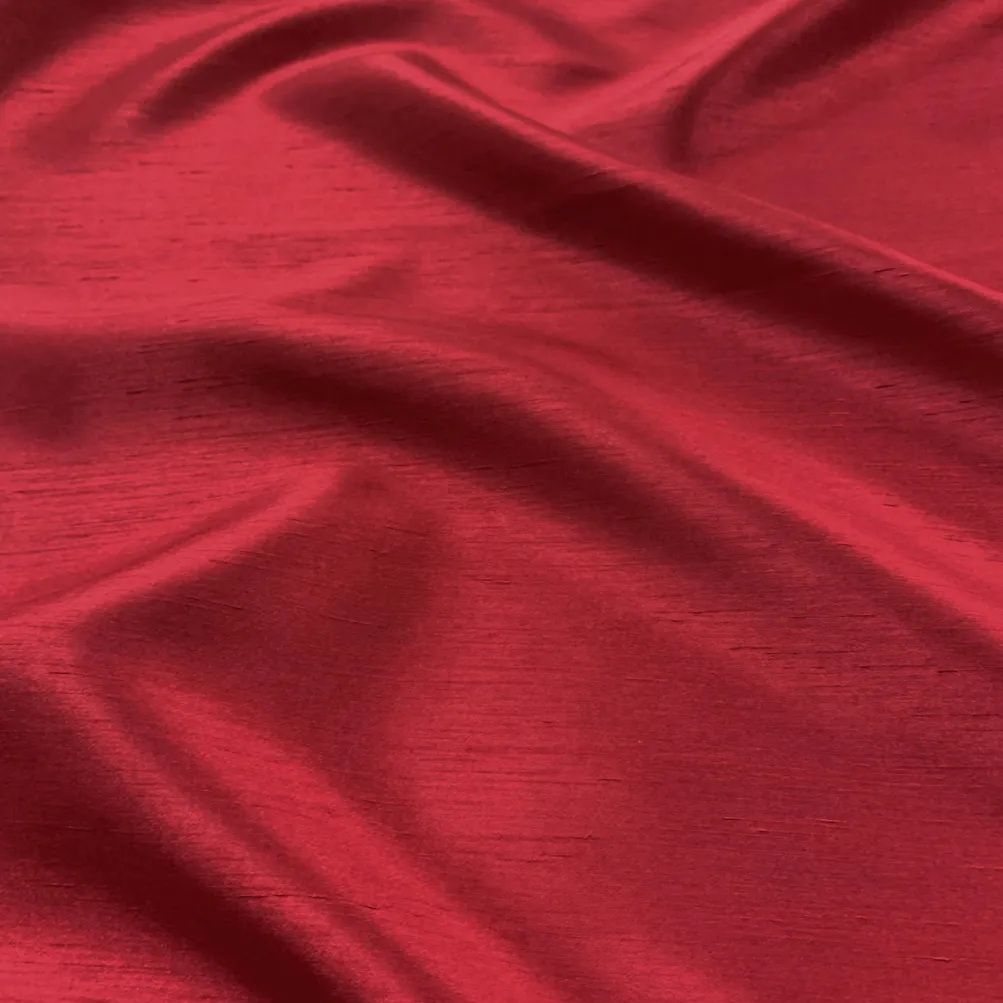 Shantung Satin (Reversible) Table Runner in Red Dk