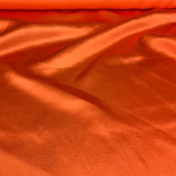 Shantung Satin (Reversible) Table Runner in Persimmon