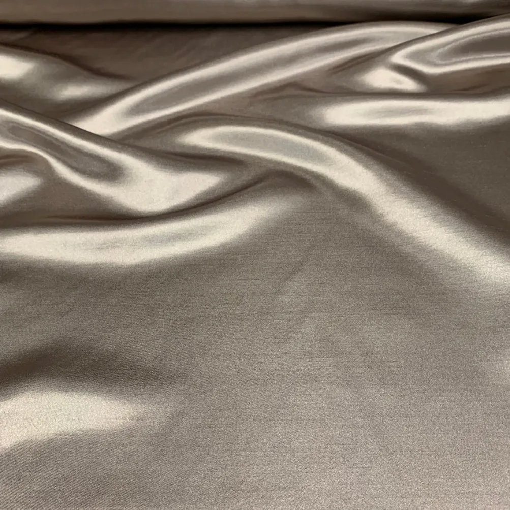 Shantung Satin (Reversible) Table Runner in Mocha