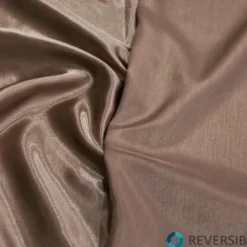Shantung Satin (Reversible) Table Runner in Mocha