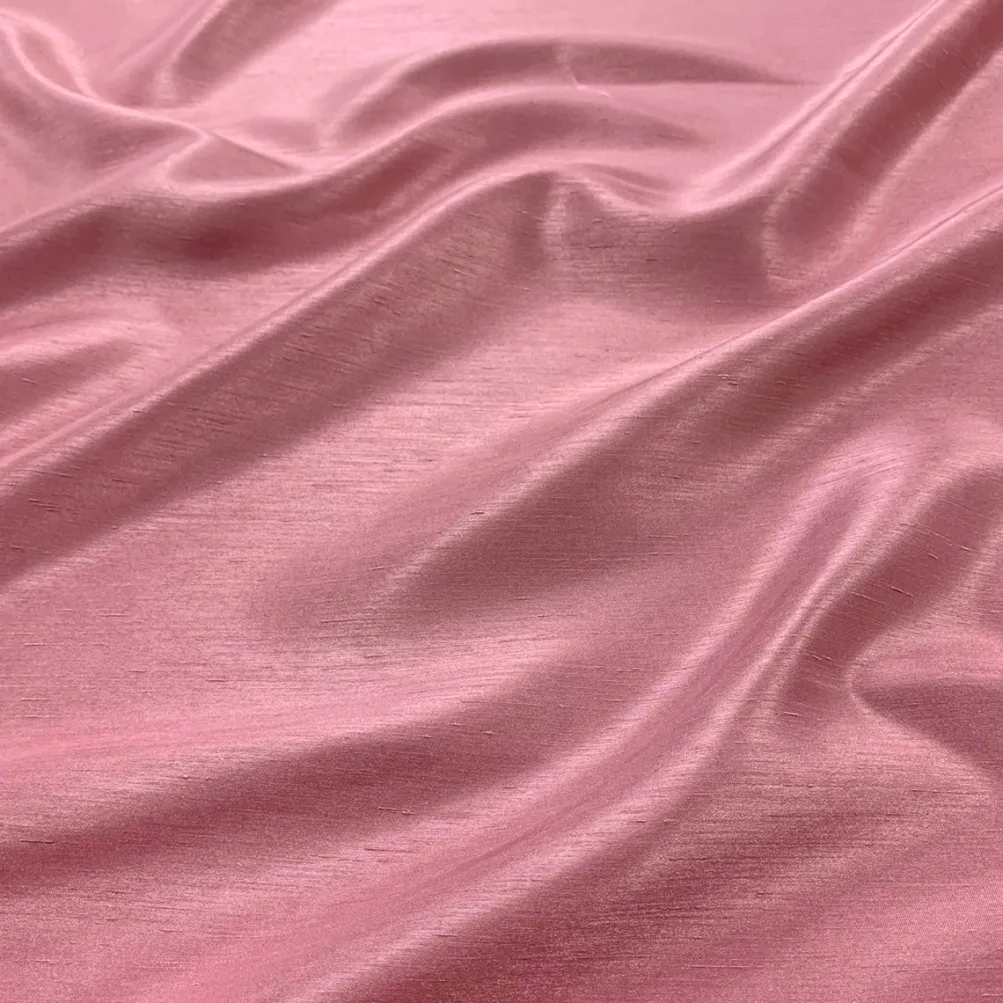Shantung Satin (Reversible) Table Runner in Mauve
