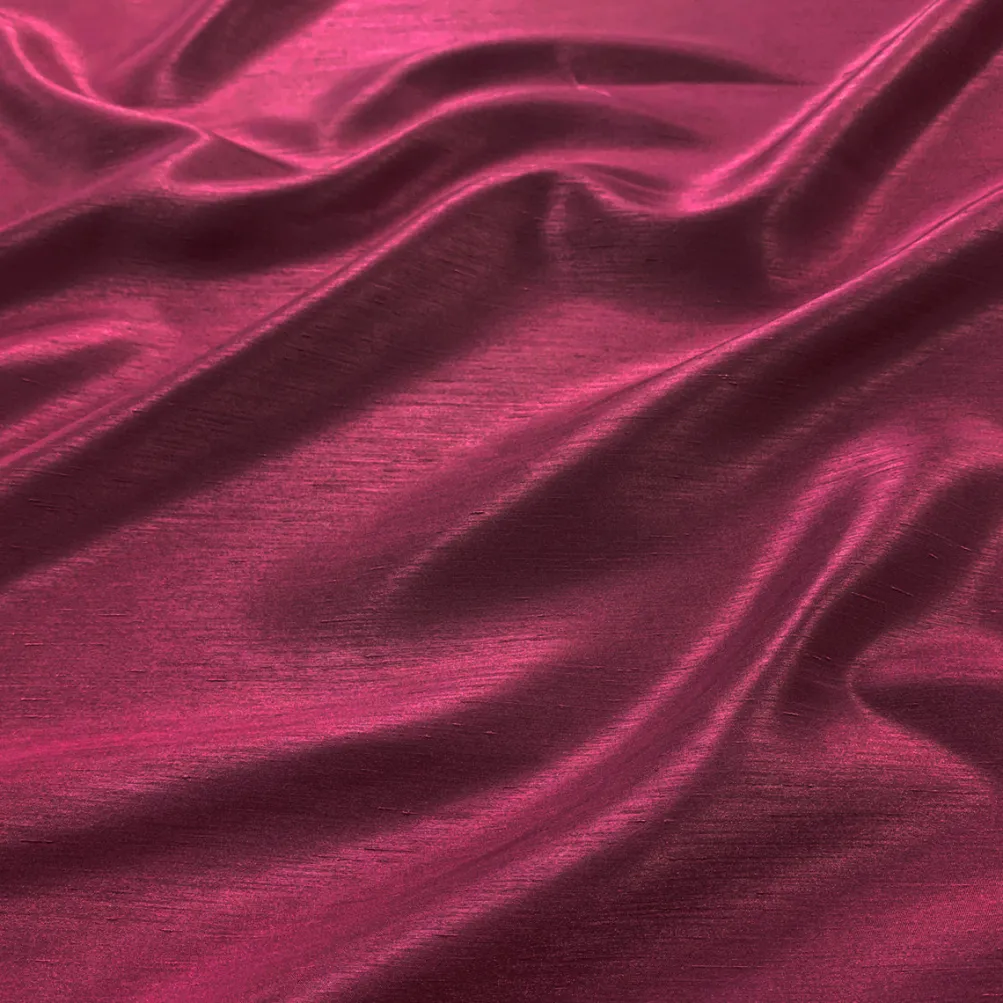 Shantung Satin (Reversible) Table Runner in Magenta