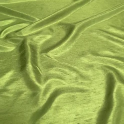 Shantung Satin (Reversible) Table Runner in Lime