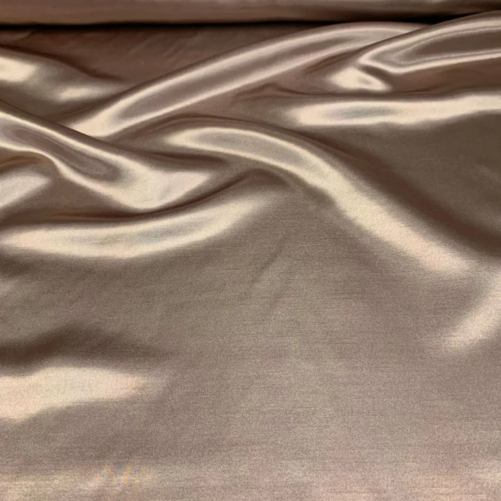 Shantung Satin (Reversible) Table Runner in Khaki