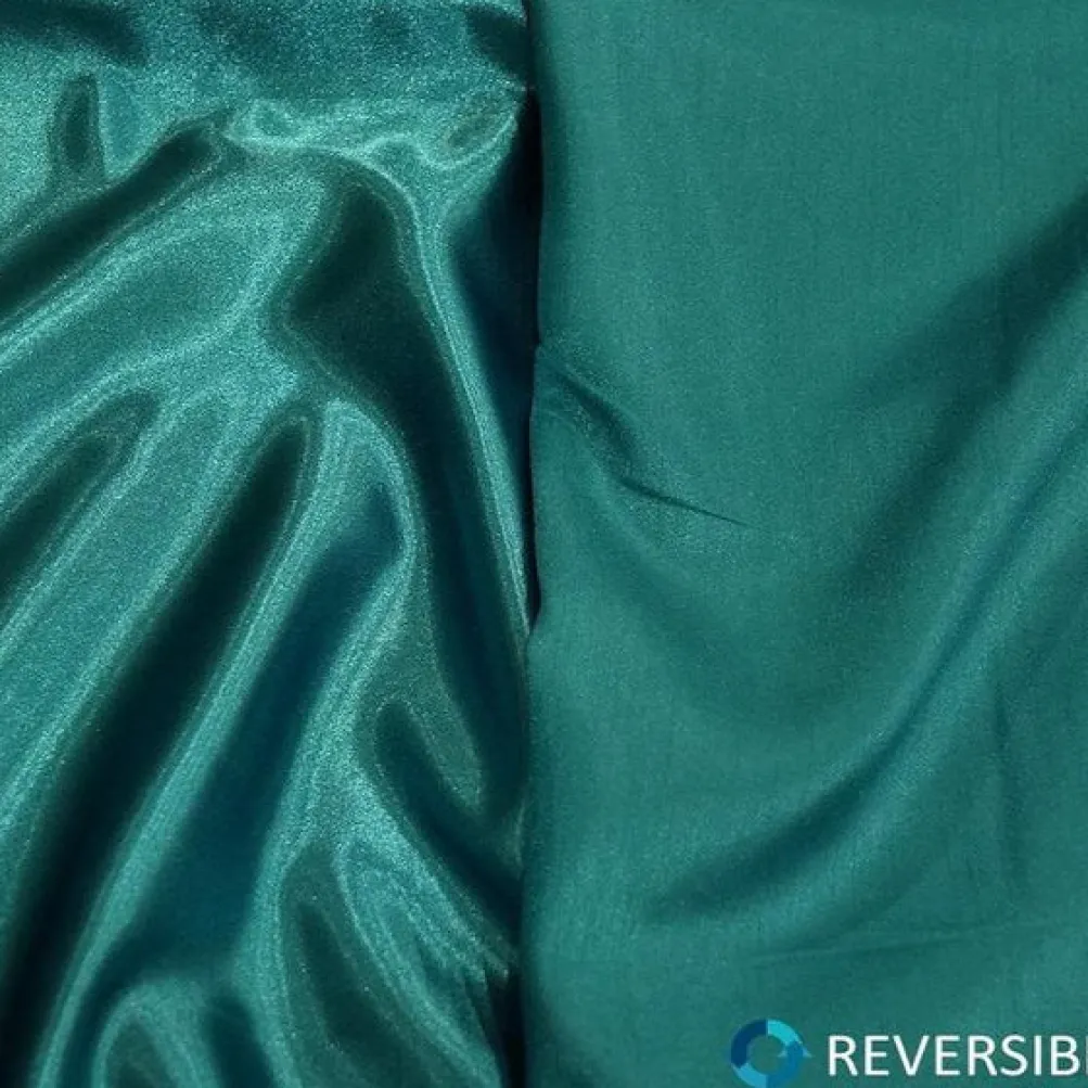 Shantung Satin (Reversible) Table Runner in Jade