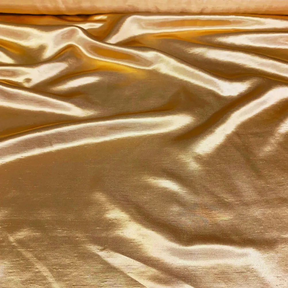 Shantung Satin (Reversible) Table Runner in Gold Lt