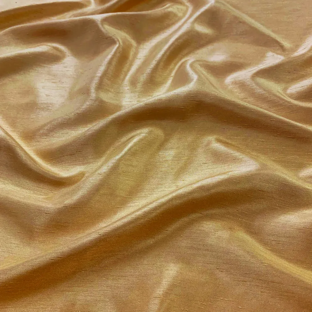 Shantung Satin (Reversible) Table Runner in Gold Lt