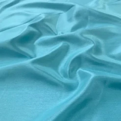 Shantung Satin (Reversible) Table Runner in Aqua