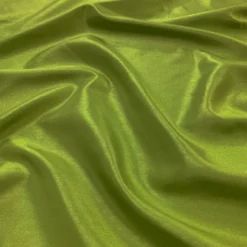 Shantung Satin (Reversible) Table Linen in Willow Green