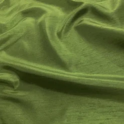 Shantung Satin (Reversible) Table Linen in Olive