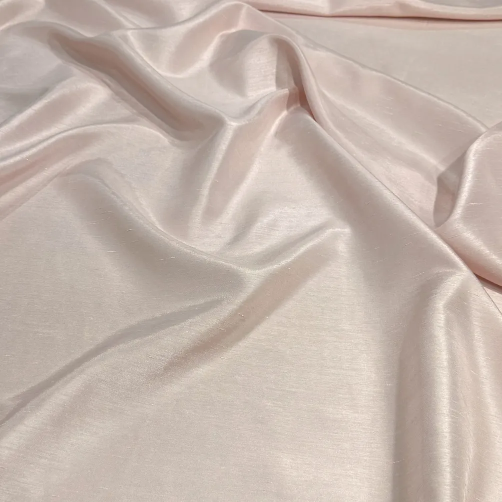 Shantung Satin (Reversible) Table Runner in Blush