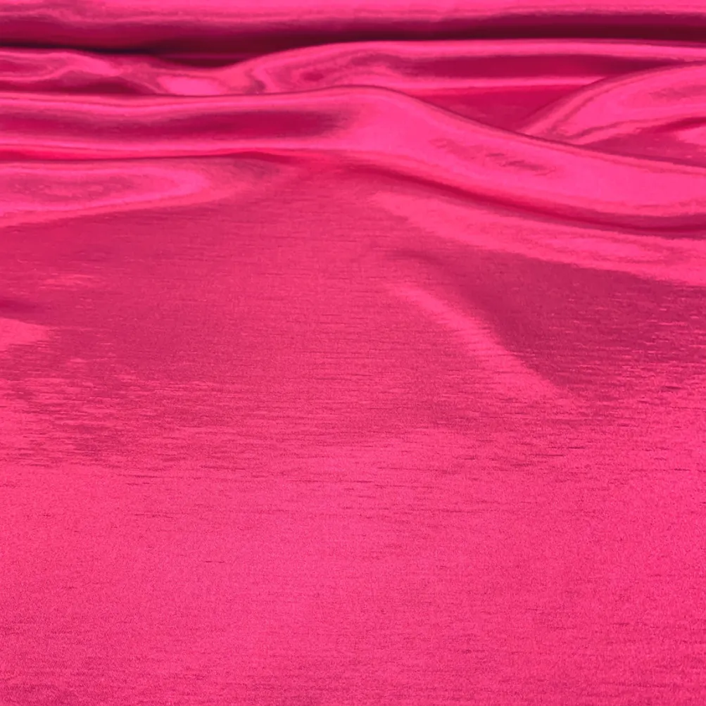 Shantung Satin (Reversible) Table Napkin in Fuchsia