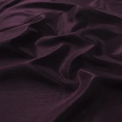Shantung Satin (Reversible) Table Napkin in Eggplant