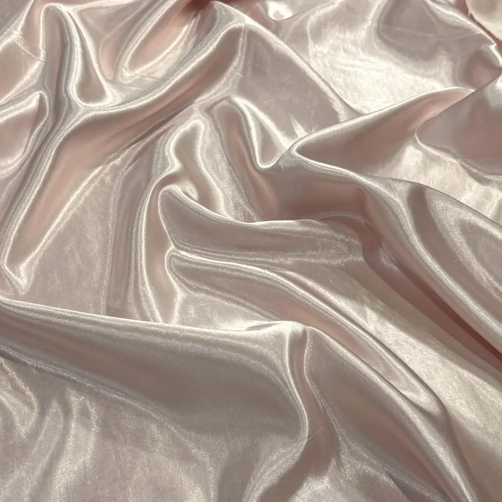 Shantung Satin (Reversible) Table Napkin in Blush