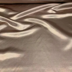 Shantung Satin (Reversible) Table Linen in Khaki