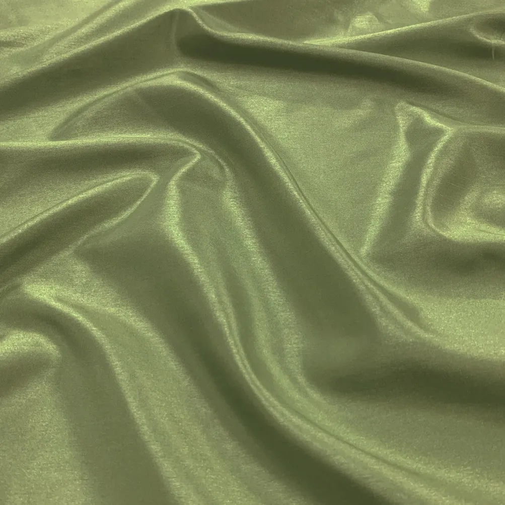 Shantung Satin (Reversible) Table Napkin in Sage