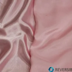 Shantung Satin (Reversible) Table Linen in Pink
