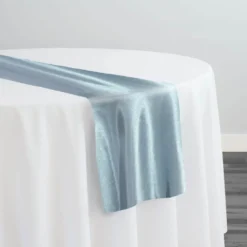 Shantung Satin (Reversible) Table Runner in Copen Perry