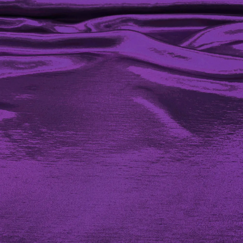 Shantung Satin (Reversible) Table Linen in Purple