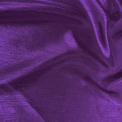 Shantung Satin (Reversible) Table Linen in Purple