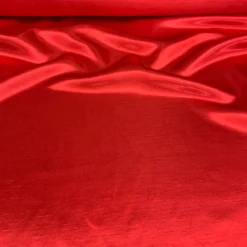 Shantung Satin (Reversible) Table Linen in Red