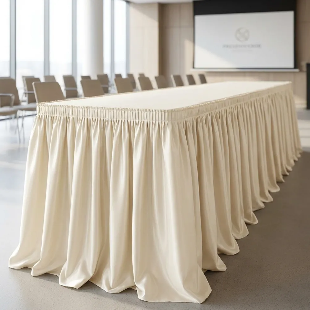 Shirred Pleat Tableskirt